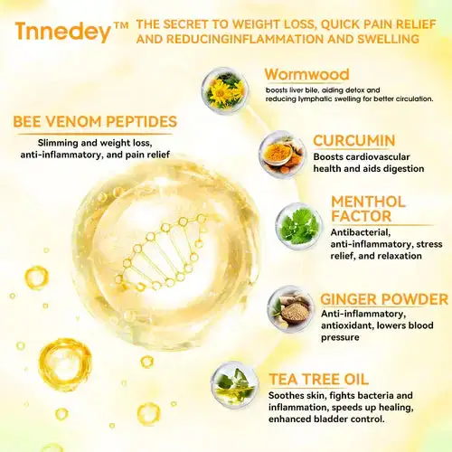 Bee Venom Lymphatic Drainage & Slimming Patches - Image 3