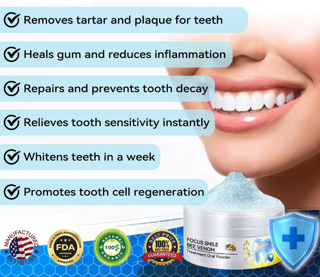 Focus Smile Bee Venom Treatment Oral Powder - Image 8
