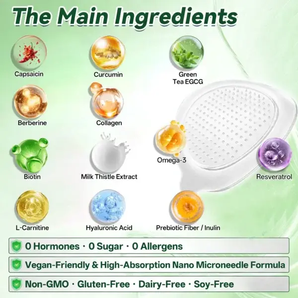 BrownFat Extract Nano Microneedle Patch - Image 7