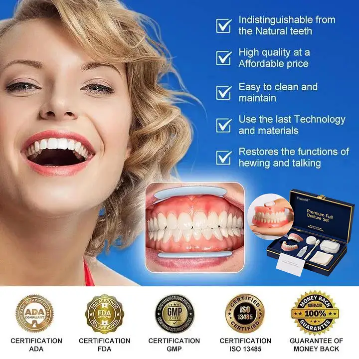 Advanced Customized Full Denture Set - Image 2