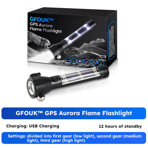GPS Aurora Flame Flashlight - Image 7