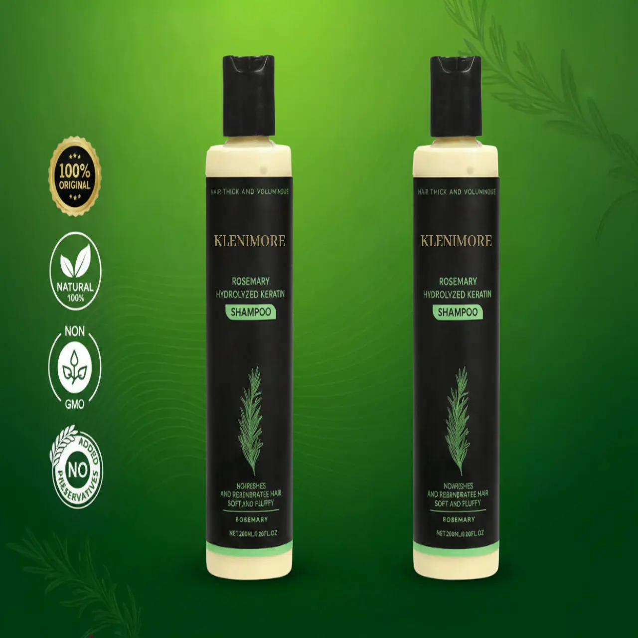 Rosemary Hydrolyzed Keratin Shampoo - Image 11