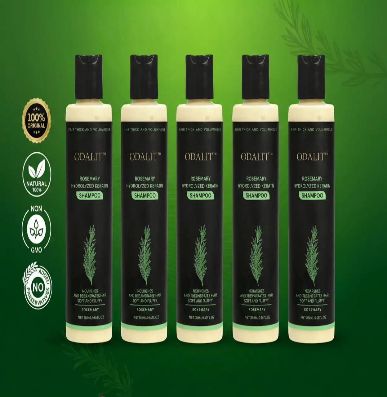 Rosemary Hydrolyzed Keratin Shampoo - Image 13
