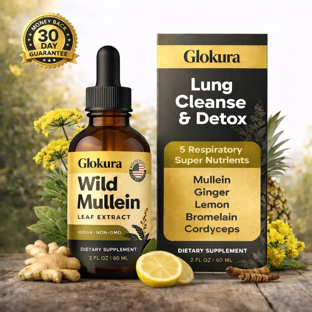 Glokura Maximum Potency Wild Mullein Drops