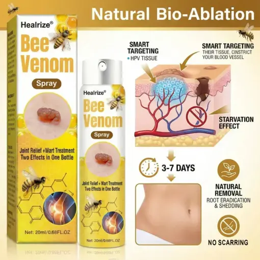 Bee Venom Spray Joint Relief Wart Treatment - Image 2