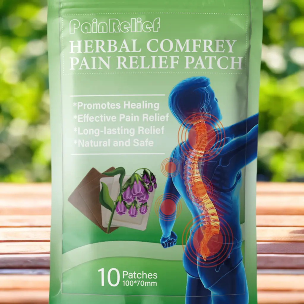 Herbal Comfrey Pain Relief Patch - Image 3