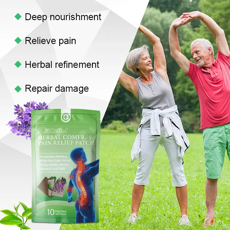Herbal Comfrey Pain Relief Patch - Image 8