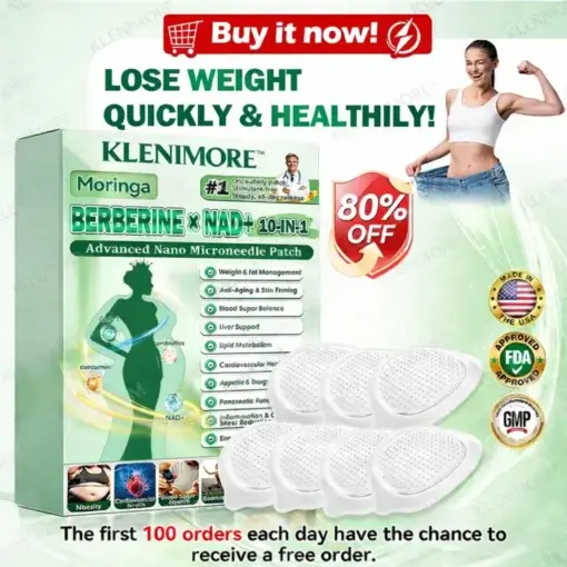 Moringa Berberine × Nano Microneedle Patch