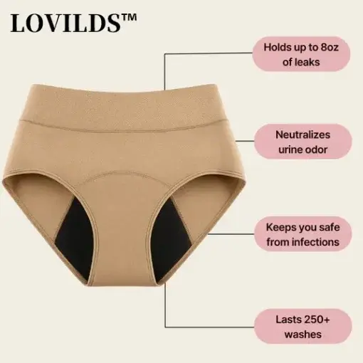 Leak-Proof Confidence Briefs – 4-Layer Absorbency for All-Day Dryness - Image 4