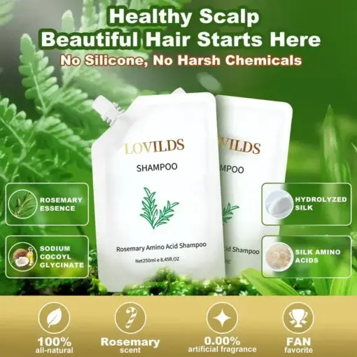LOVILDS Rosemary Anti-Hair Fall Shampoo
