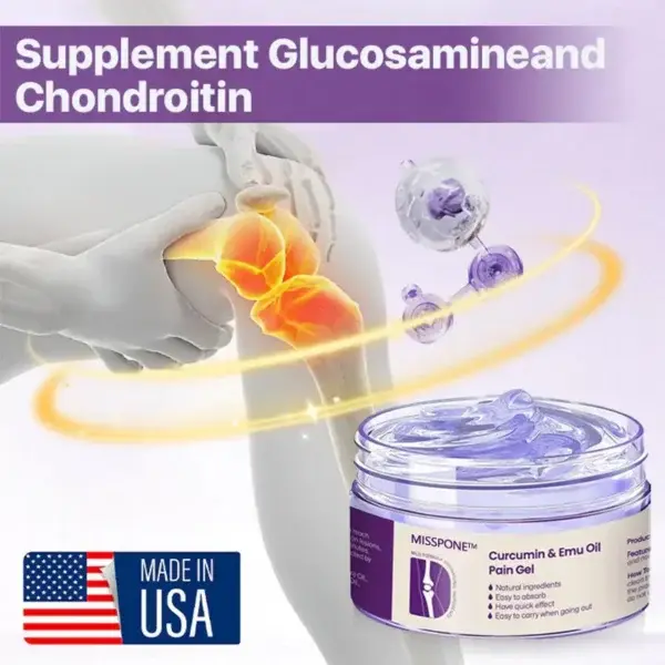 Curcumin & Emu Oil Pain Gel - Image 3