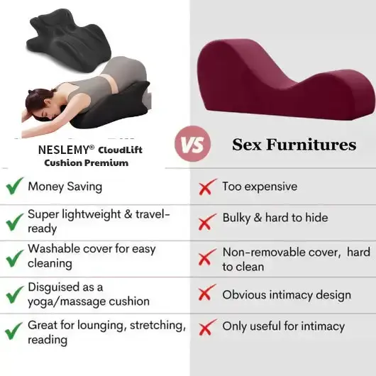 Position+ Pillow — Gentle hold for deeper, intimate positioning - Image 3