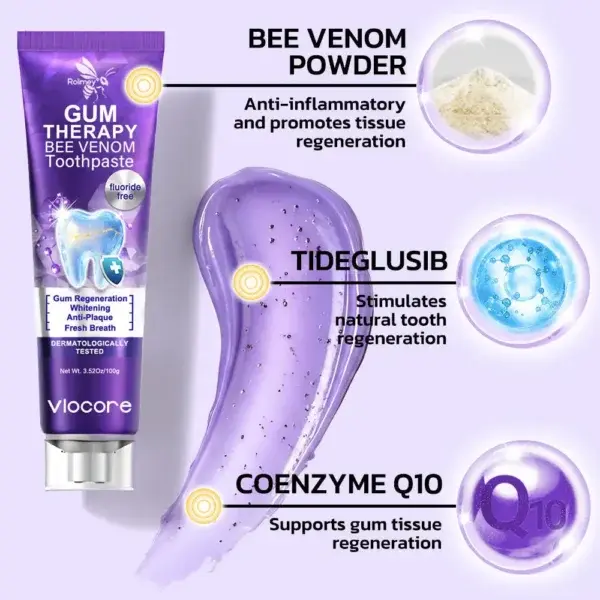 VioCore Bee Venom Dental Treatment Toothpaste - Image 5