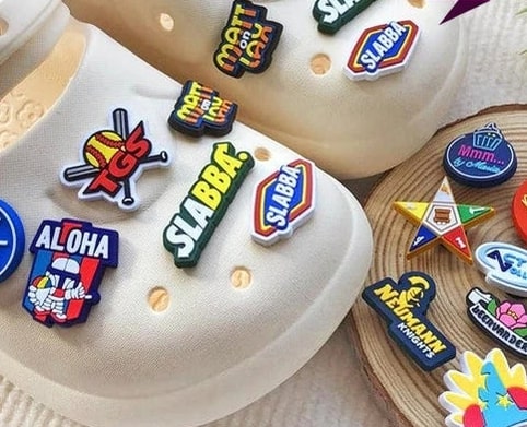 Rubber Croc Charms