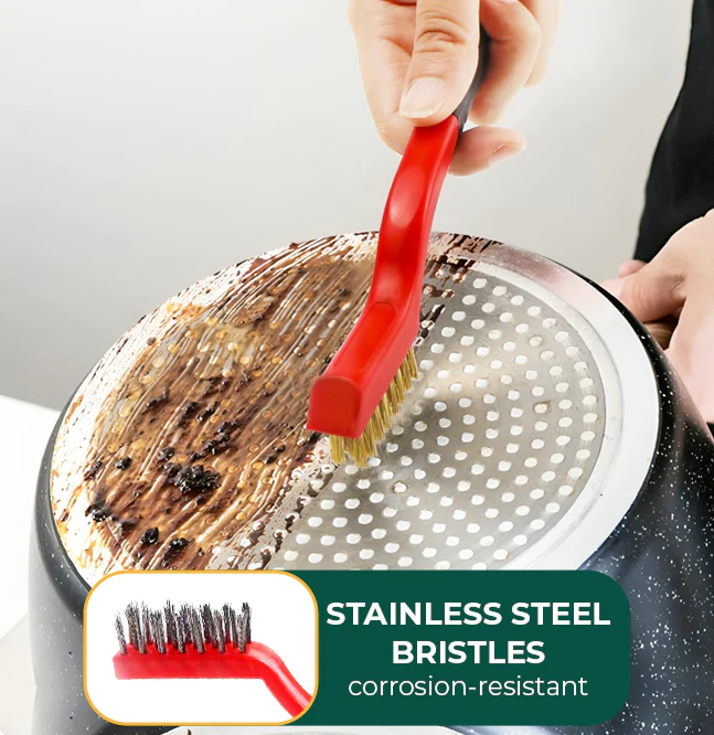 SwiftShine Hard Bristle Gap Cleaning Brushes Kit - Image 4