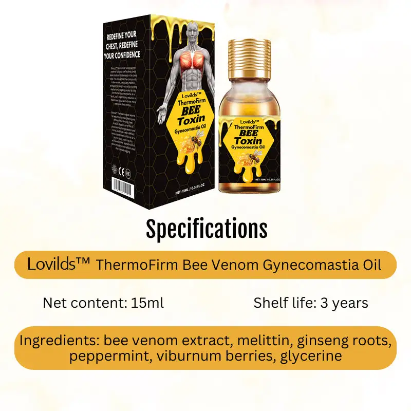 ThermoFirm Bee Toxin Gynecomastia Oil - Image 7