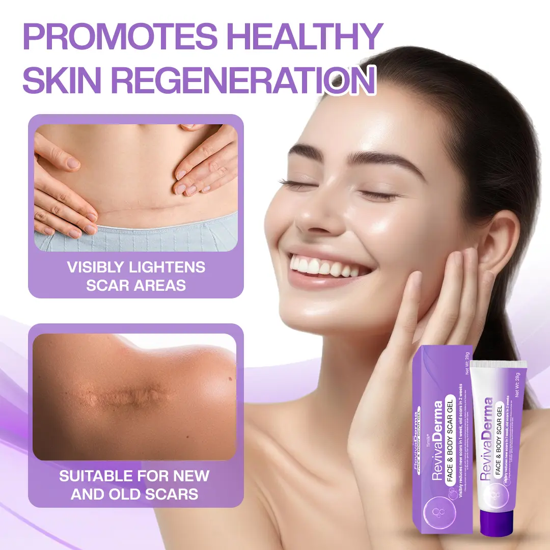RevivaDerma Face & Body Scar Gel - Image 14