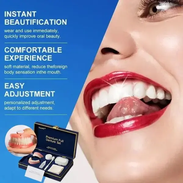 Advanced Customized Full Denture Set - Image 4