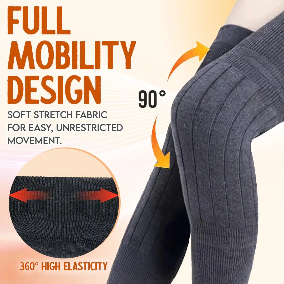 Non-Slip Cashmere Wool Brace Leg Warmer - Image 10