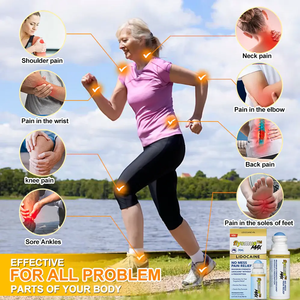 Lidocaine Fast-Acting Maximum Strength Pain Relief Liquid - Image 7