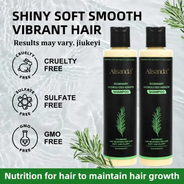 Rosemary Hydrolyzed Keratin Shampoo - Image 5