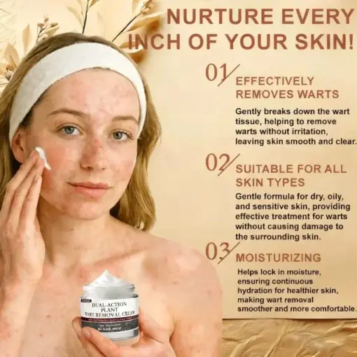 Dual-Action Plant Wart Removal Cream - Image 2