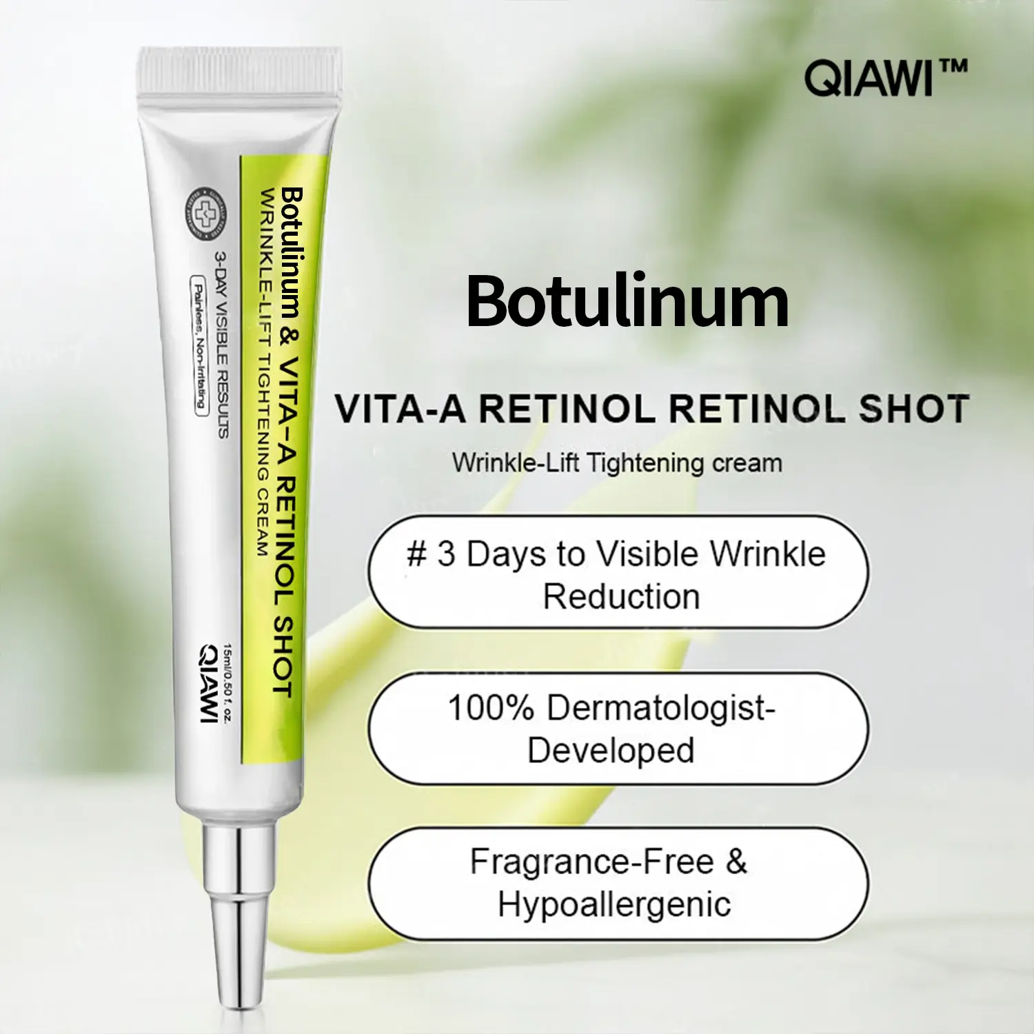 Botulinum & Vita-A Retinol Shot Wrinkle-Lift Tightening cream - Image 11