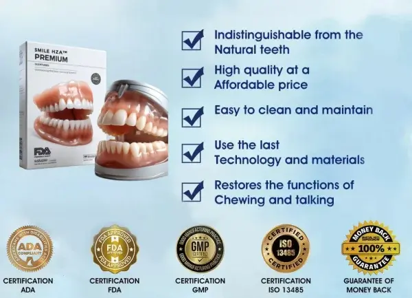 Advanced Customized Full Denture Set - Image 4