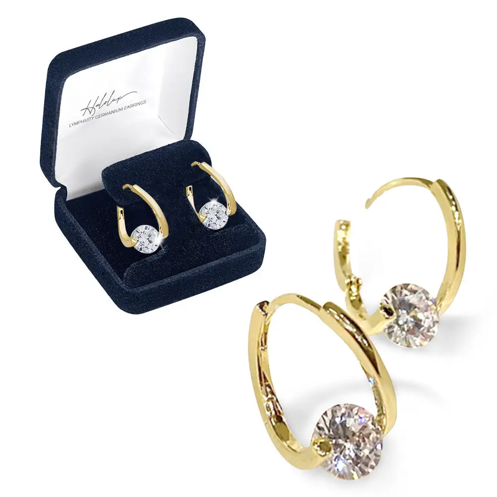 Histone Lymphvity MagneTherapy Germanium Earrings - Image 8
