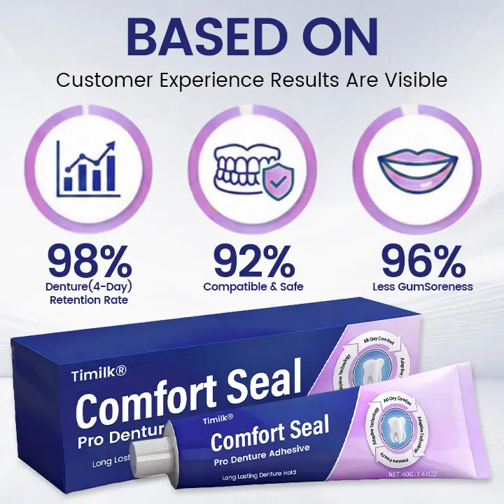 🔥 LIMITED SPECIAL OFFER 🔥 Comfort Seal Pro Denture Adhesive ❤️ - Image 5