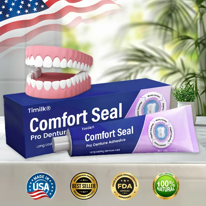 🔥 LIMITED SPECIAL OFFER 🔥 Comfort Seal Pro Denture Adhesive