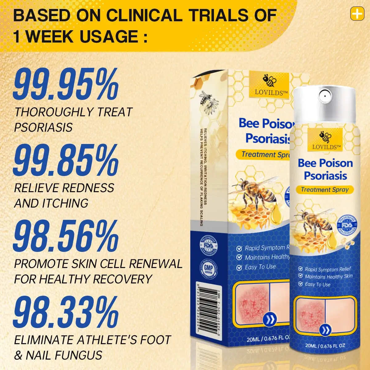 PsoriaHeal psoriasis Spray pro - Image 4