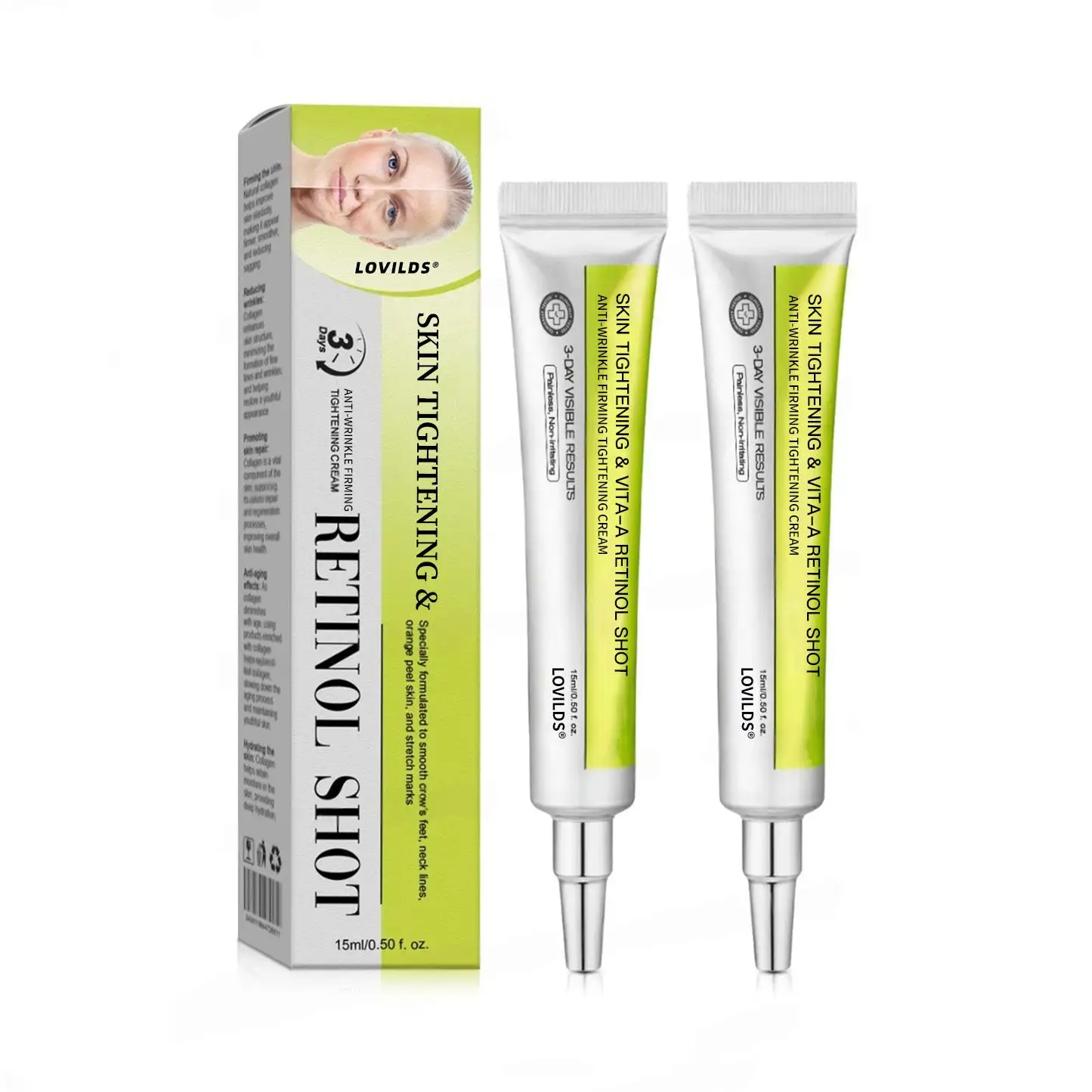 Skin Tightening & Vita-A Retinol Retinol shot Anti-Wrinkle Firming Tightening cream - Image 12