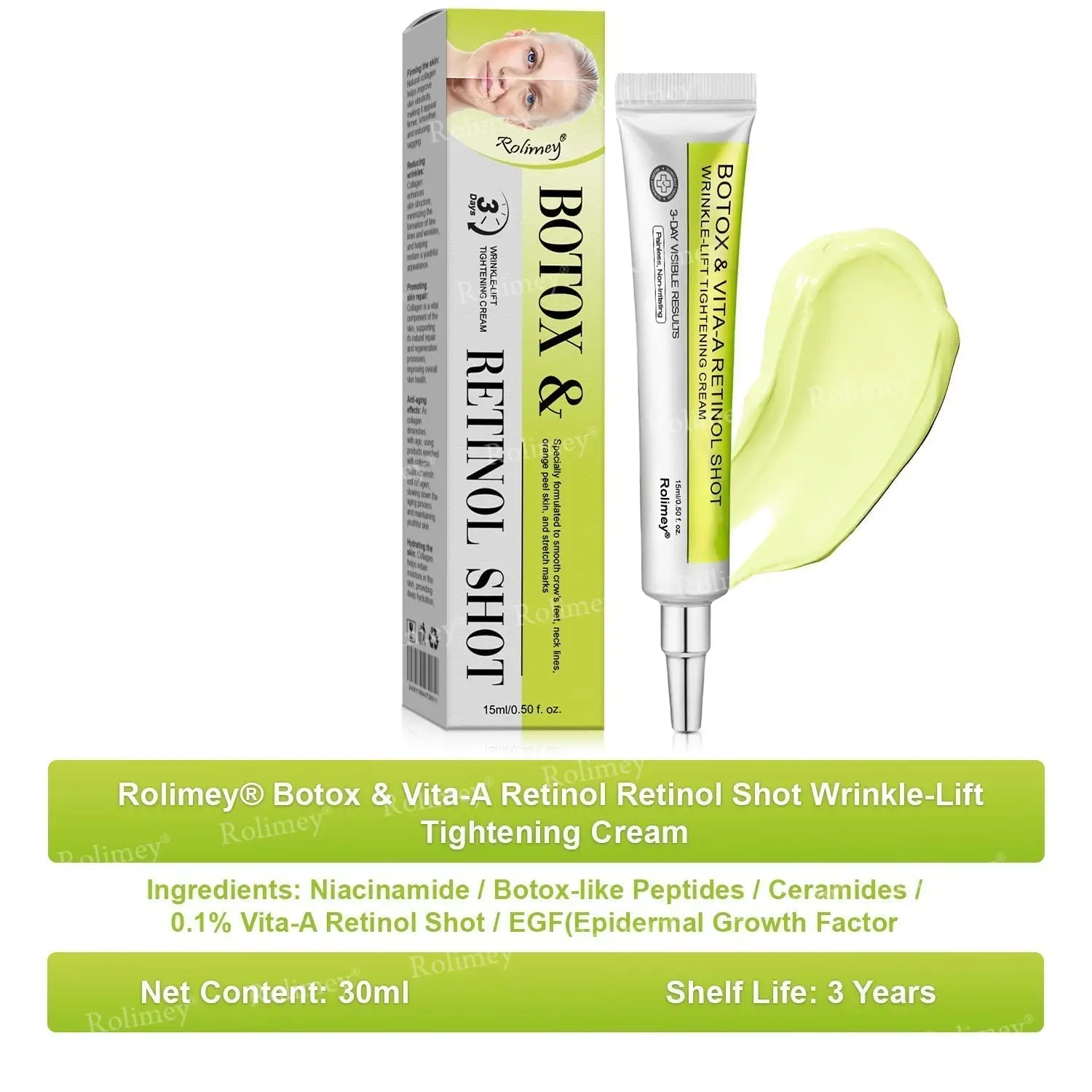 🇺🇸 Made and shipped from the USA Botox & Vita-A Retinol Shot Wrinkle-Lift Tightening cream - Image 19