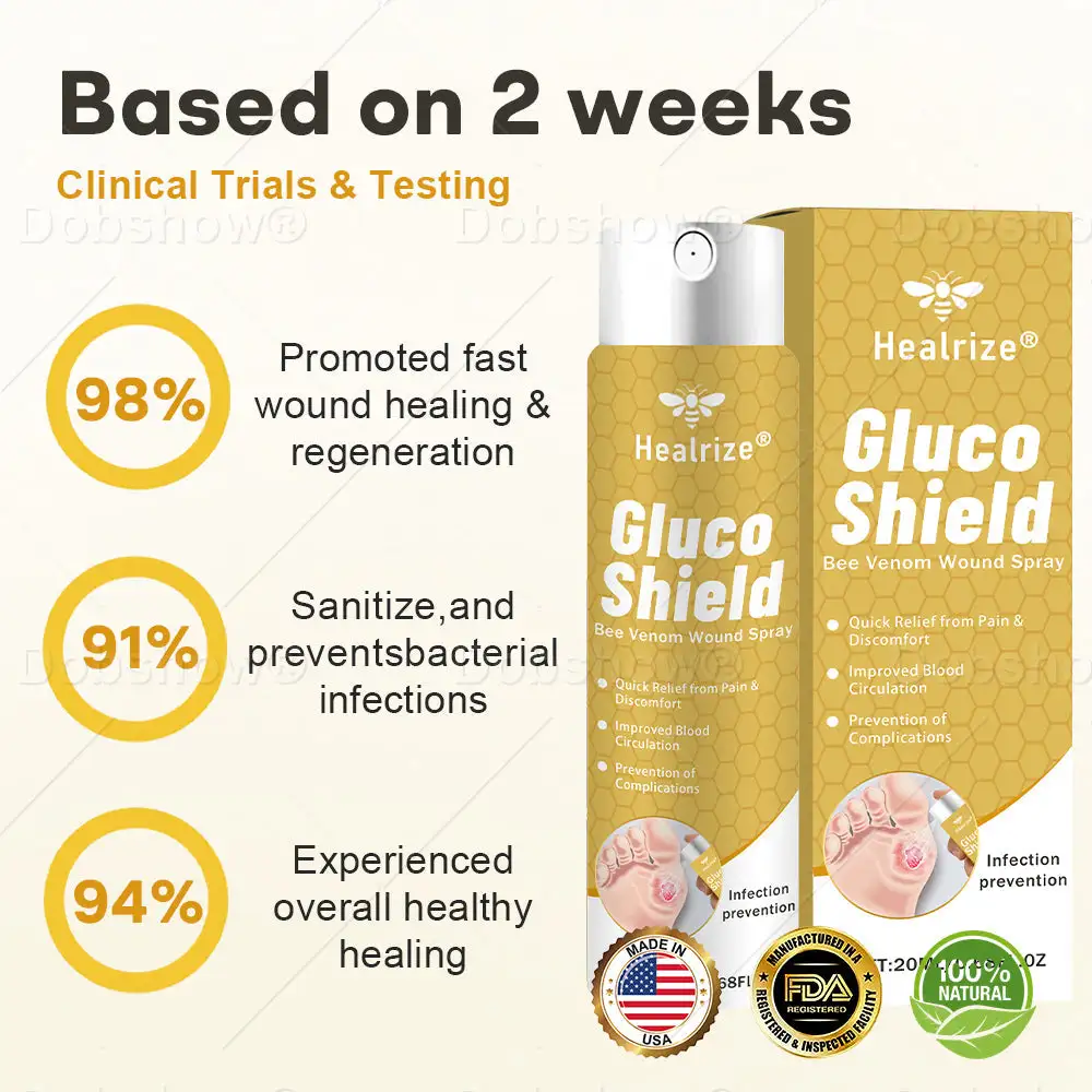 New Year Special Offer 🎊| GlucoShield Bee Venom Wound Spray - Image 5