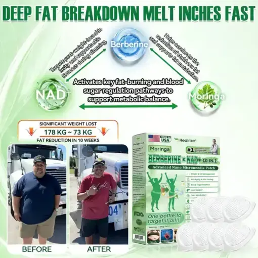 Moringa Berberine NAD 𝟏𝟎-𝐢𝐧-𝟏 𝐀𝐝𝐯𝐚𝐧𝐜𝐞𝐝 𝐍𝐚𝐧𝐨 𝐌𝐢𝐜𝐫𝐨𝐧𝐞𝐞𝐝𝐥𝐞 𝐏𝐚𝐭𝐜𝐡 - Image 10