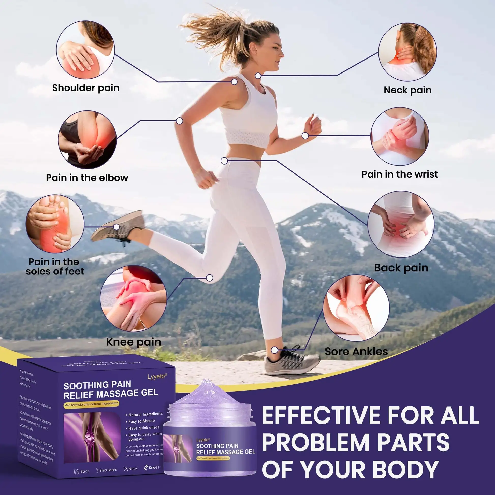 Turmeric & Emu Oil Arthritis Soothing Pain Relief Massage Gel - Image 3