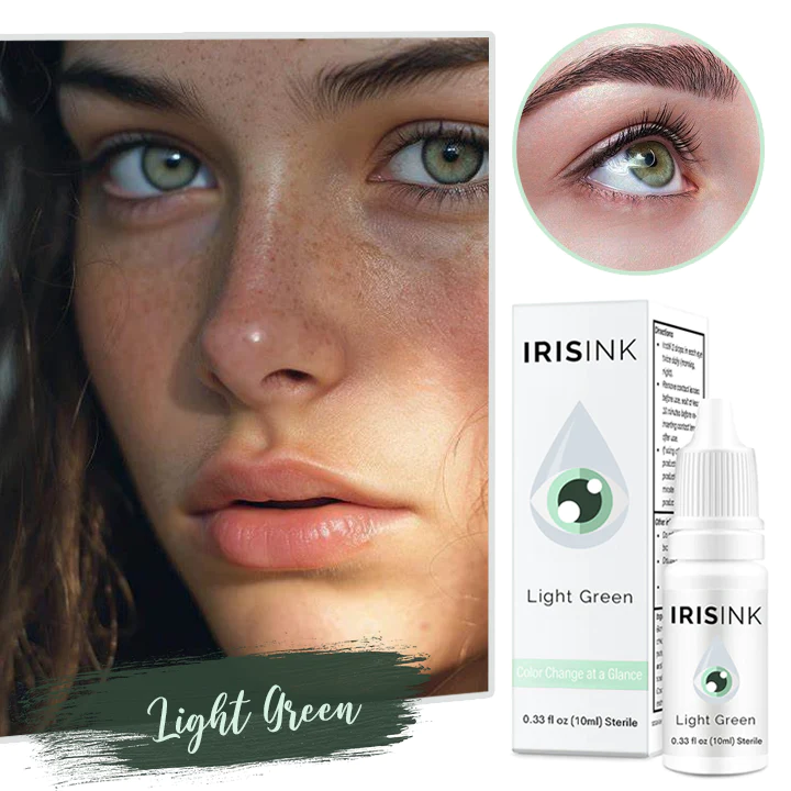 Colorful IrisInk Eye Drops
