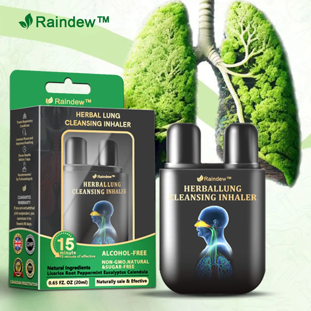 Herbal Lung Cleansing Inhaler