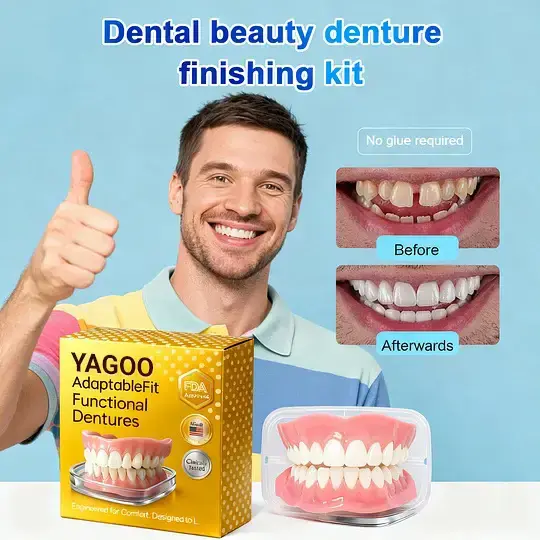 Custom Custom-Fit Full Functional Dentures
