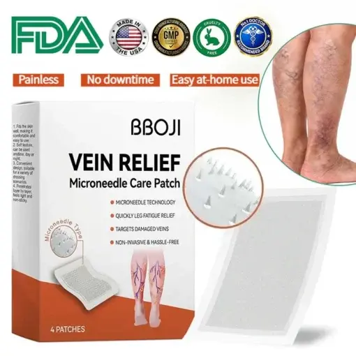 Advanced Micro-Needle Patch Designed for Targeted Leg Comfort Support ,Instant Relief,Long-Term Results