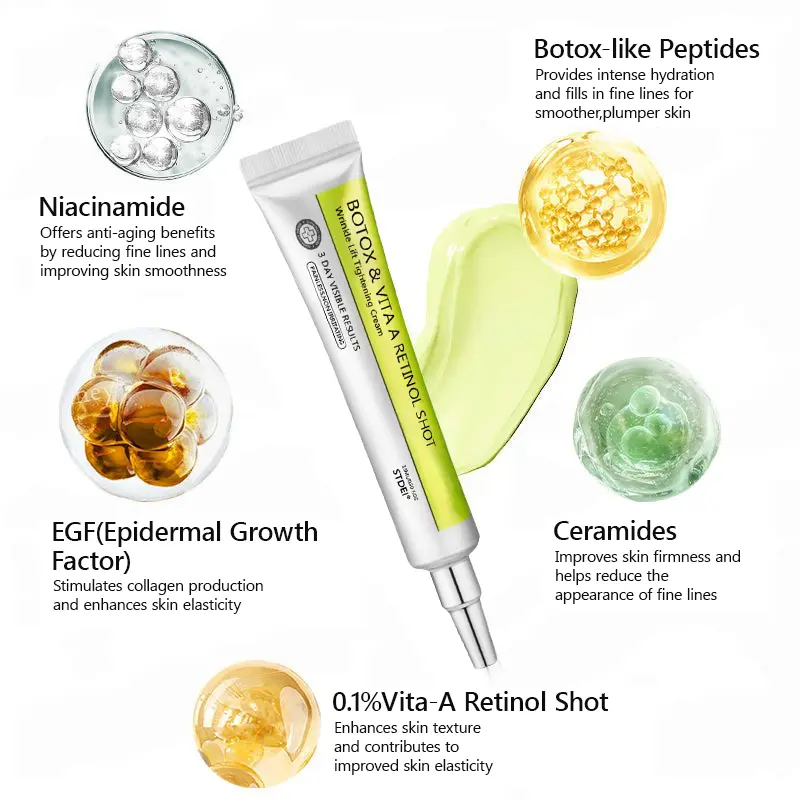 BOTOX & VITA A RETINOL SHOT Wrinkle Lift Tightening Cream - Image 63
