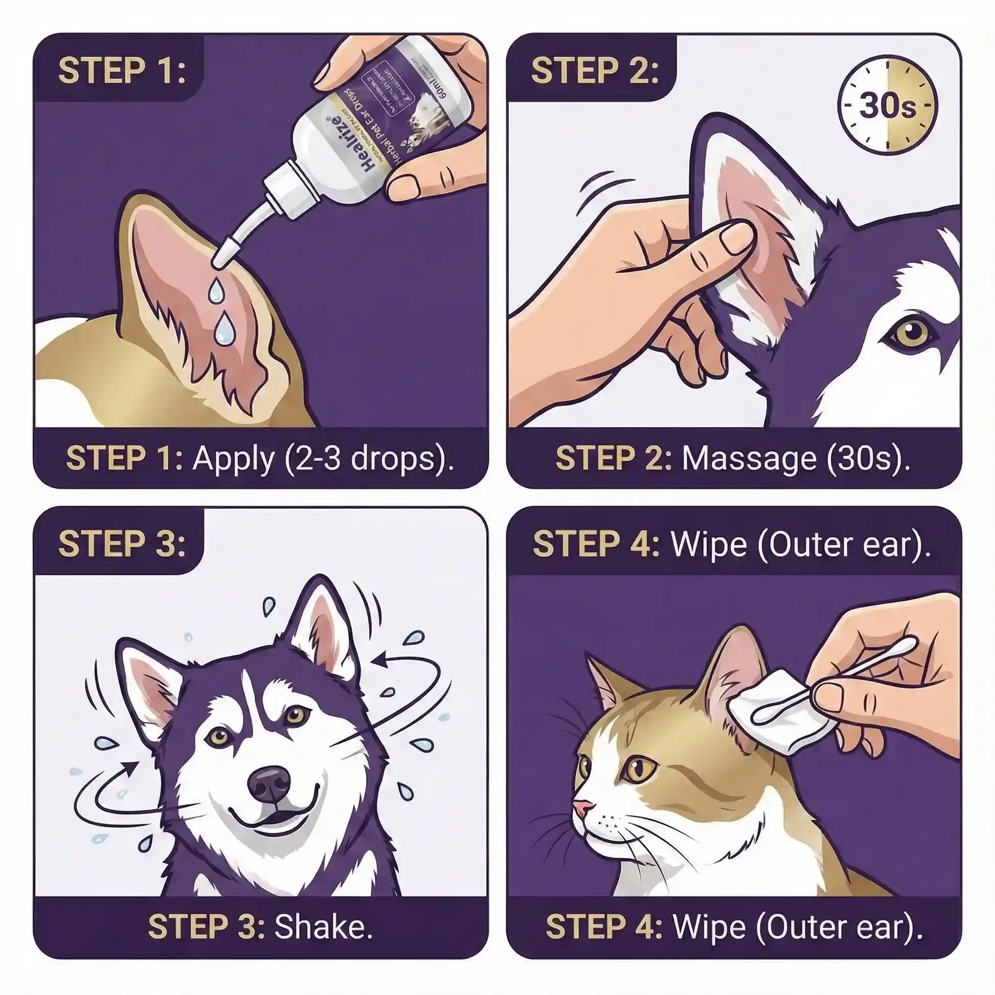 Best Seller🔥 Herbal Pet Ear Drops🎉Special limited-time discount - Image 7