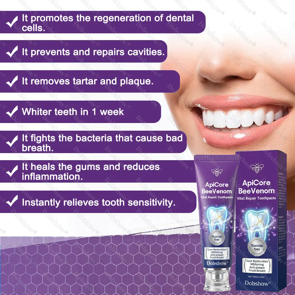 ApiCore BeeVenom Vital Repair Toothpaste - Image 8