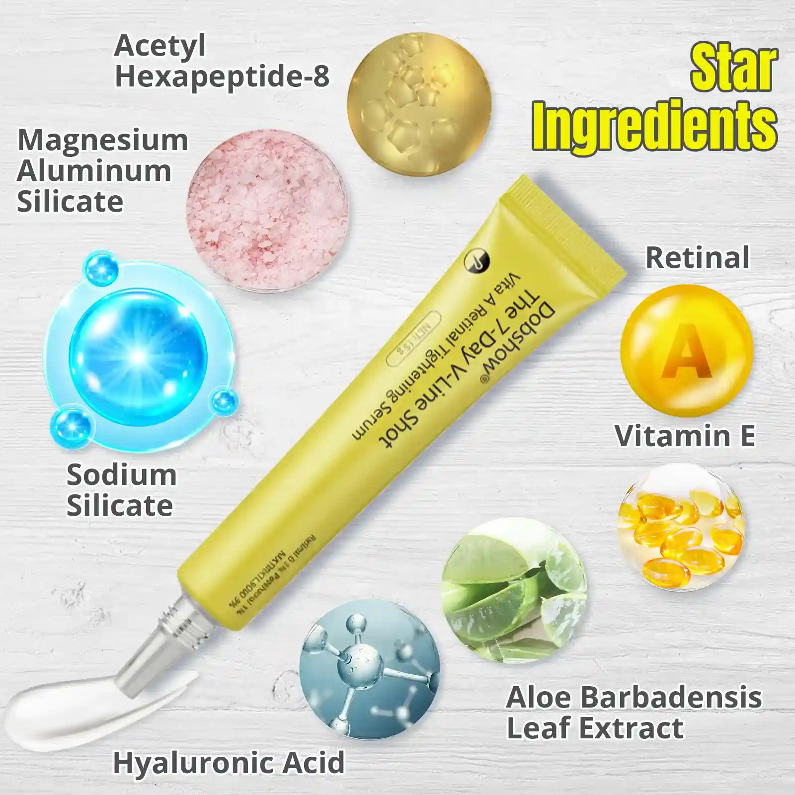 The 7-Day V-Line Shot: Vita A Retinal Tightening Serum - Image 5
