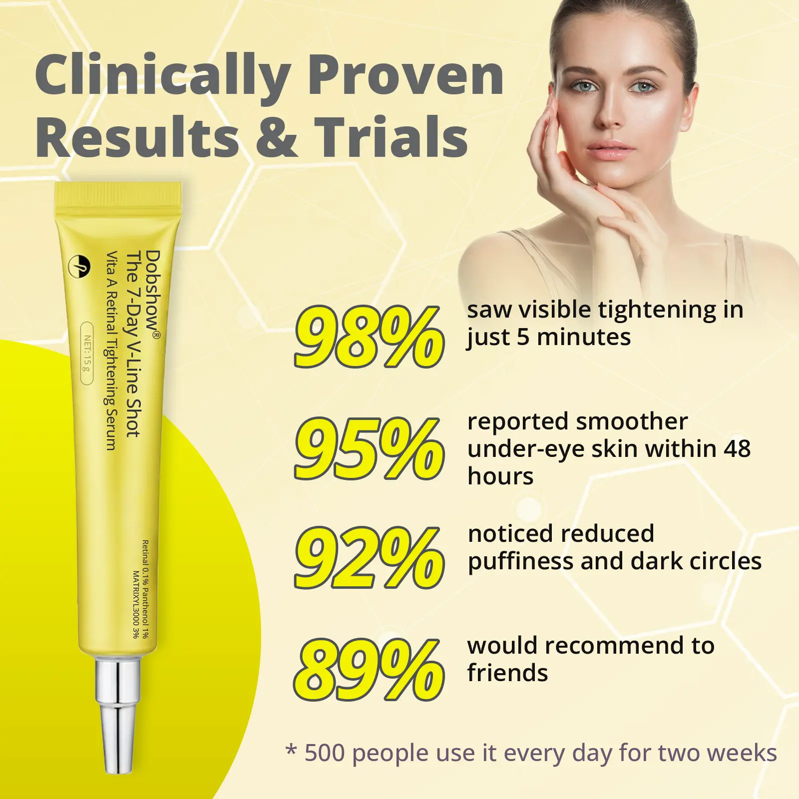 The 7-Day V-Line Shot: Vita A Retinal Tightening Serum - Image 6