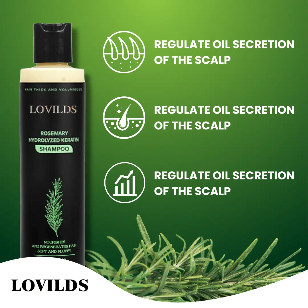 🔥Final 3 Hours: Rosemary Hydrolyzed Keratin Shampoo - Image 3