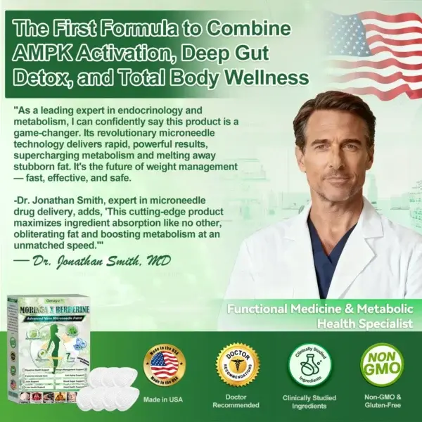 ️ MORINGA+BERBERINE Advenaced Nano Microneedle Patch - Image 11