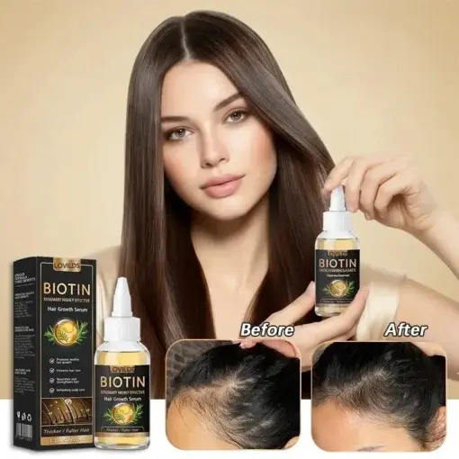Highly Effective Biotin & Rosemary Hair Growth Serum - Image 8