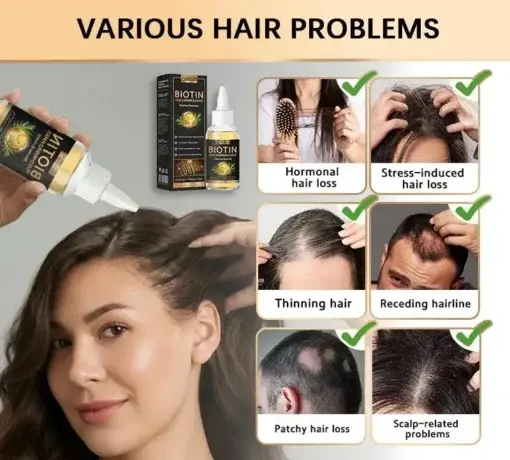 Highly Effective Biotin & Rosemary Hair Growth Serum - Image 9